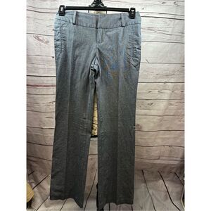 Banana Republic Martin Fit Stretch Gray Dress‎ Pants Women's Size 2L